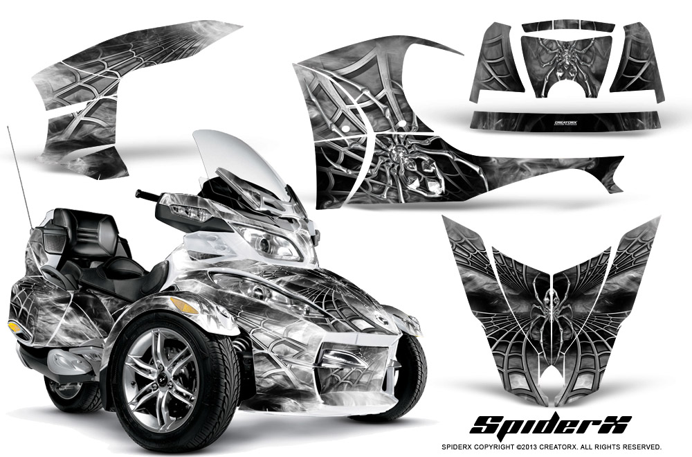 Can-Am Spyder RT-S Full Trim SpiderX White